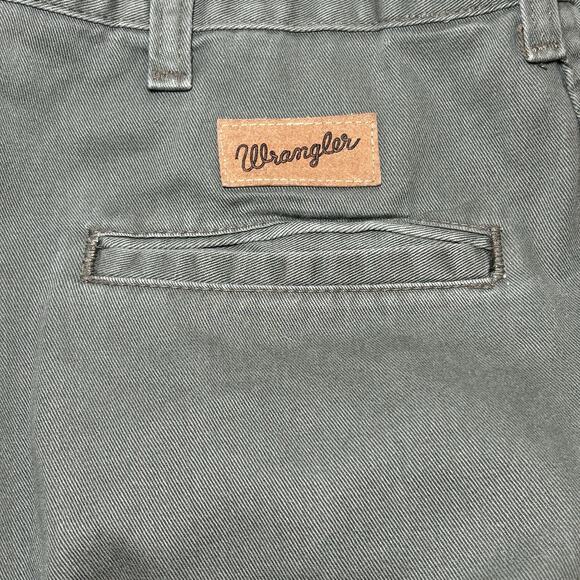 Vintage 1980’s Wrangler Men's Size 36x34 Drab Olive Green Jeans Made In USA 750L - Picture 4 of 8